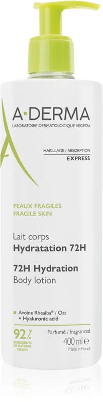 А-ДЕРМА МЛЯКО ТЯЛО 72Ч 400МЛ